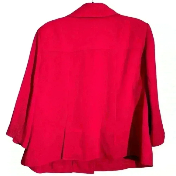 Lane Bryant women’s jacket size 20 in red. - Picture 2 of 11